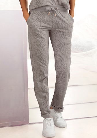 LASCANA Regular Hose in Grau: Vorderseite