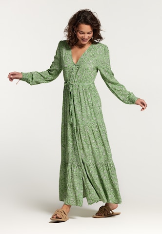 Robe 'Azores' Shiwi en vert