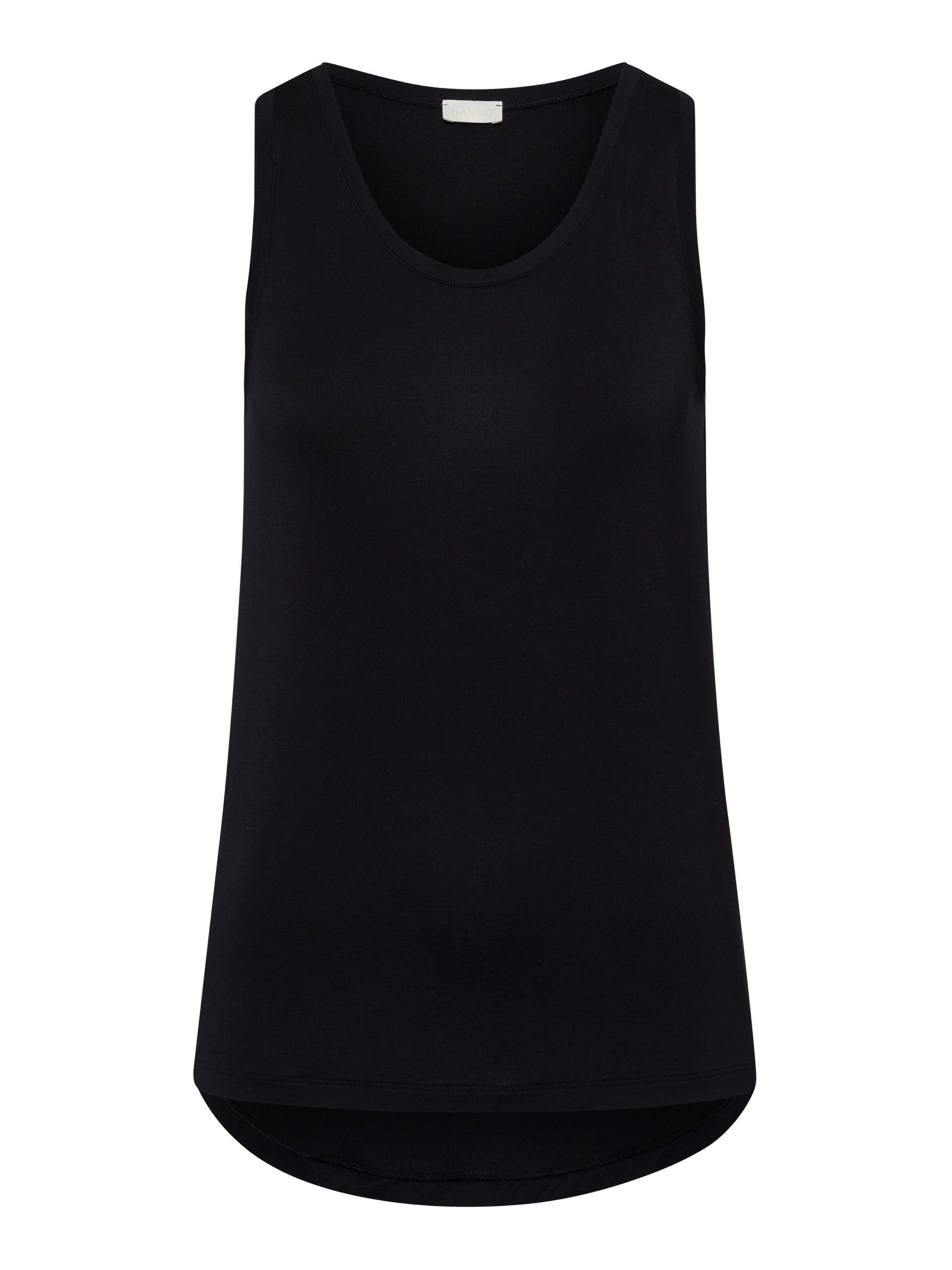 Hanro Top ' Yoga ' in Black: front