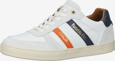 PANTOFOLA D'ORO Sneaker low in beige / blau / gold / orange / weiß, Produktansicht