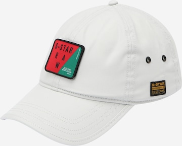 G-Star RAW Cap 'Avernus' in White: front