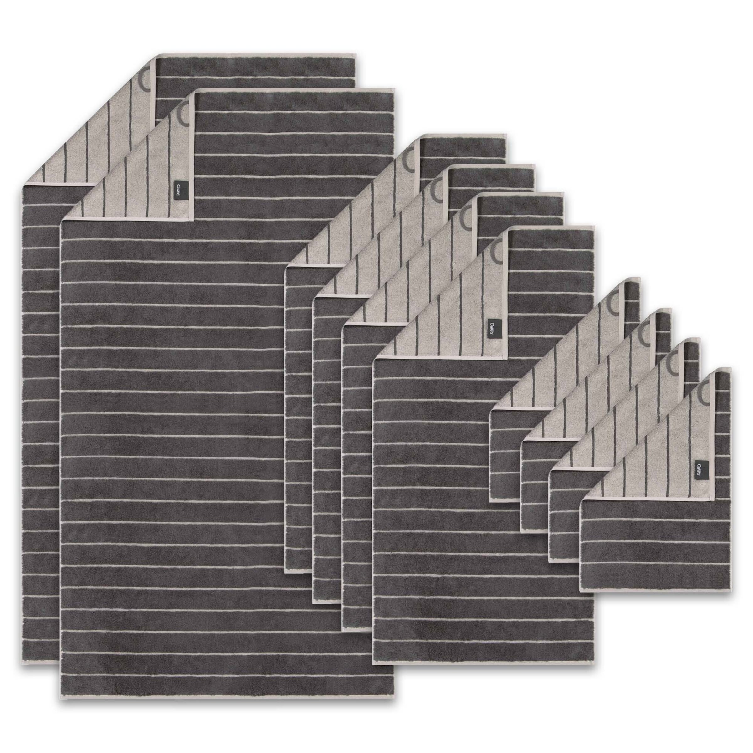 Cawö Set in Grau: Vorderseite