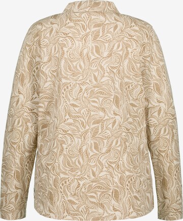 Ulla Popken Slaapshirt in Beige