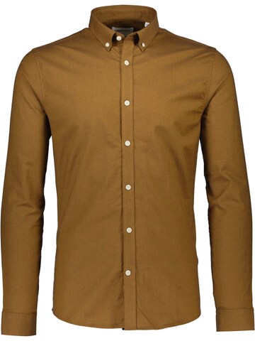 Lindbergh - Camisa en marrón: frente