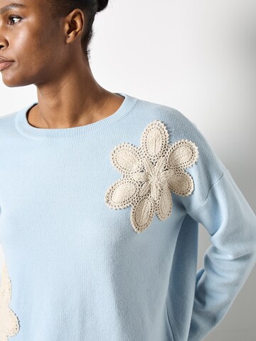 Pull-over Apricot en bleu