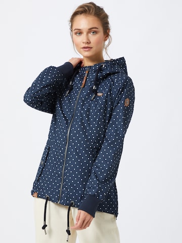 Ragwear Performance Jacket 'Danka' in Blue: front