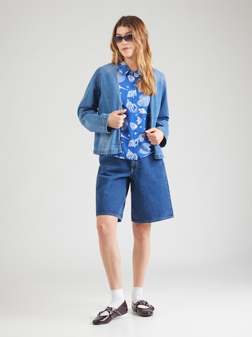VERO MODA Blouse 'VMSEASHELL' in Blauw