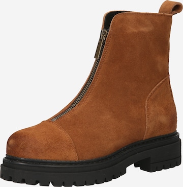 Ca'Shott Ankle Boots in Brown: front