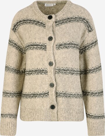 Masai Knit Cardigan 'MALau' in White: front