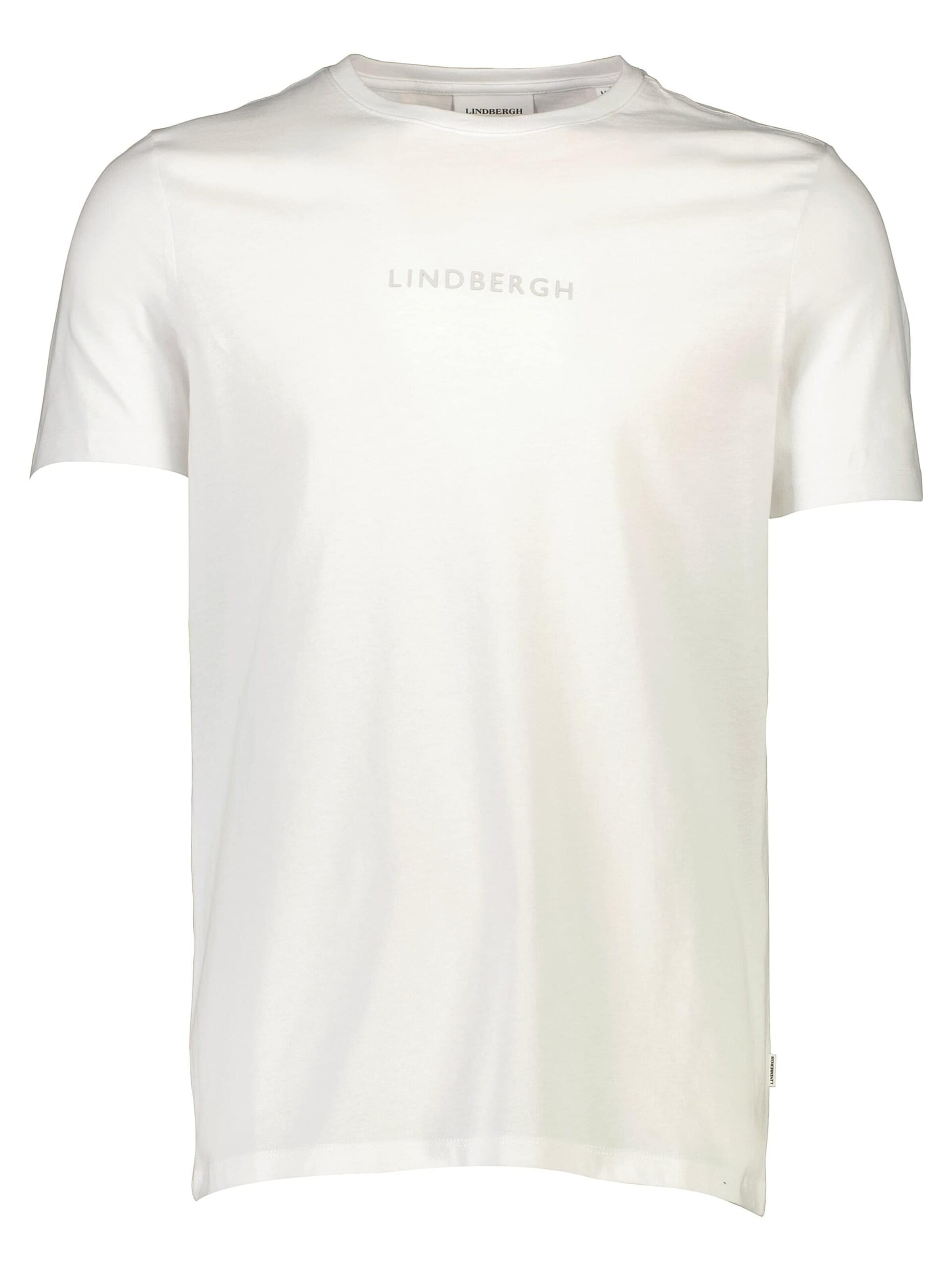 T-Shirt Lindbergh en blanc : devant