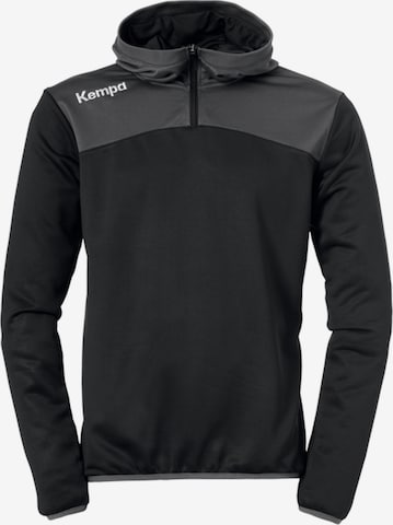 KEMPA Sportsweatshirt in Schwarz: Vorderseite