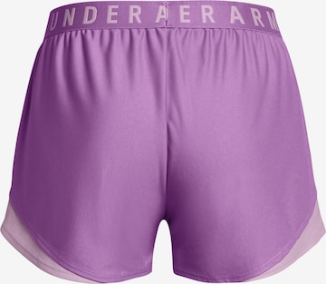 UNDER ARMOUR Regular Sporthose 'Play Up' in Lila