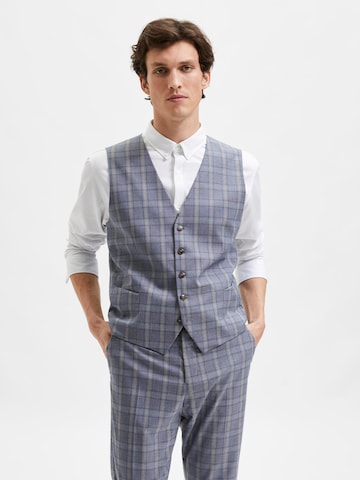 SELECTED HOMME Suit Vest 'Logan' in Blue: front