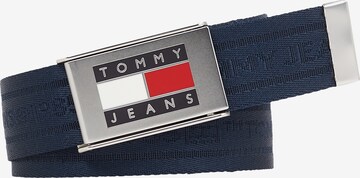 Tommy Jeans Belt in Blue: front