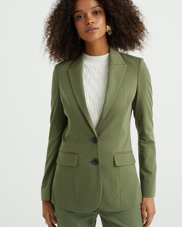 WE Fashion Blazer in Green: front