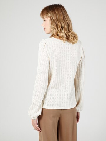 Pull-over 'VIALITA' VILA en beige