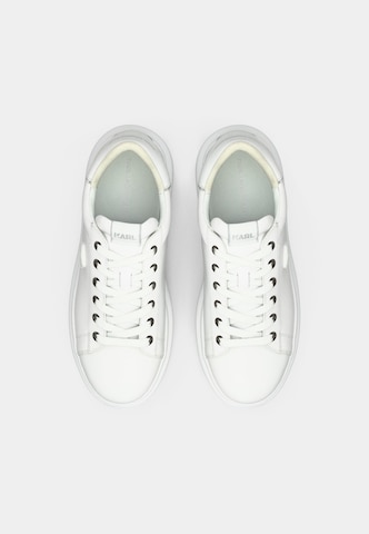 Sneaker low de la Karl Lagerfeld pe alb