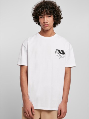 Urban Classics - Camiseta en blanco: frente