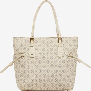 Carlo Colucci Shopper ' Dalia ' in Beige: voorkant