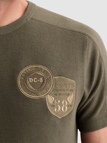 PME Legend - Camiseta 'Piqué T-shirt with artworks' en verde