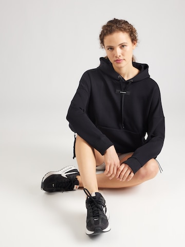 On Sweatshirt in Black