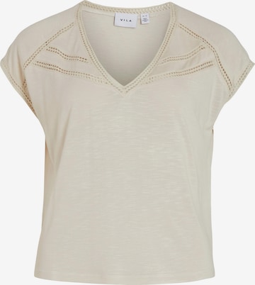 VILA - Camiseta 'Noel' en beige: frente