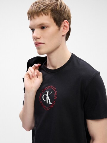 Calvin Klein Jeans Póló - fekete