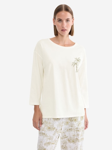 TRIUMPH Shirt ' Red Label Mix & Match ' in White: front