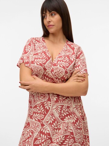 Vero Moda Curve Jurk 'VMCBali' in Bruin