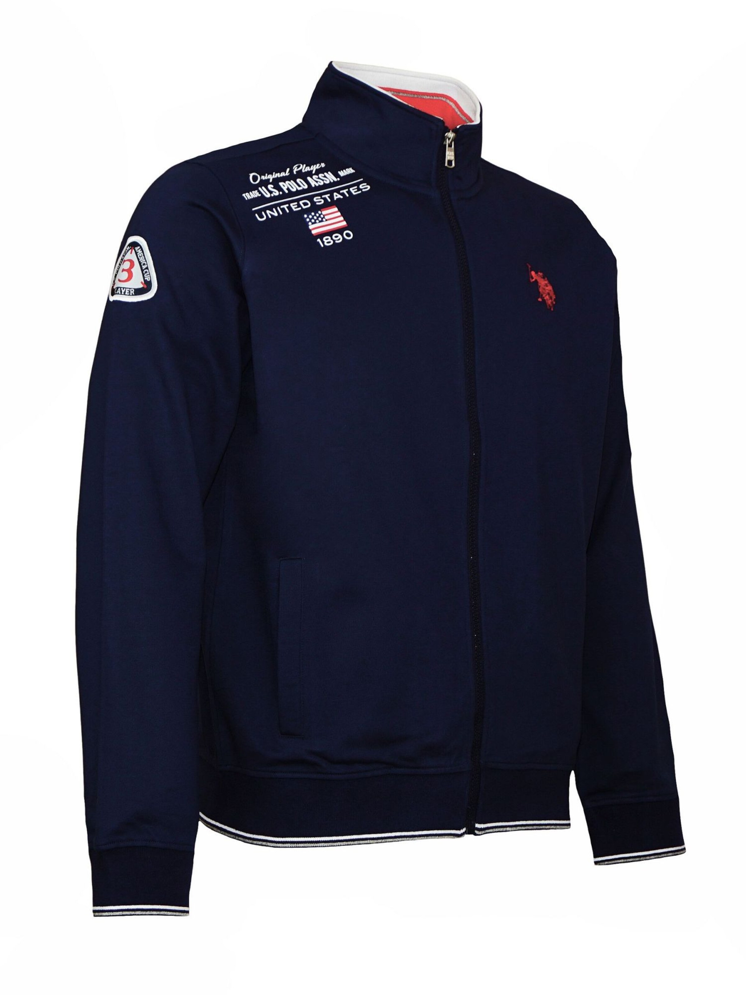 U.S. POLO ASSN. Sweatjacke in Blau