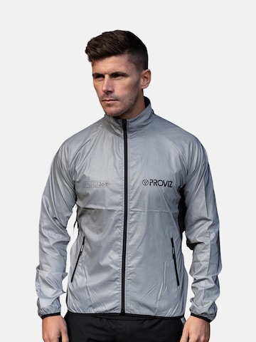 Proviz Performance Jacket 'REFLECT360' in Silver: front