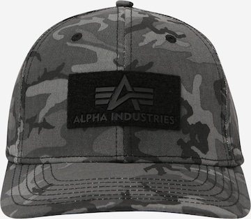 ALPHA INDUSTRIES Кепка 'Camo' в Черный