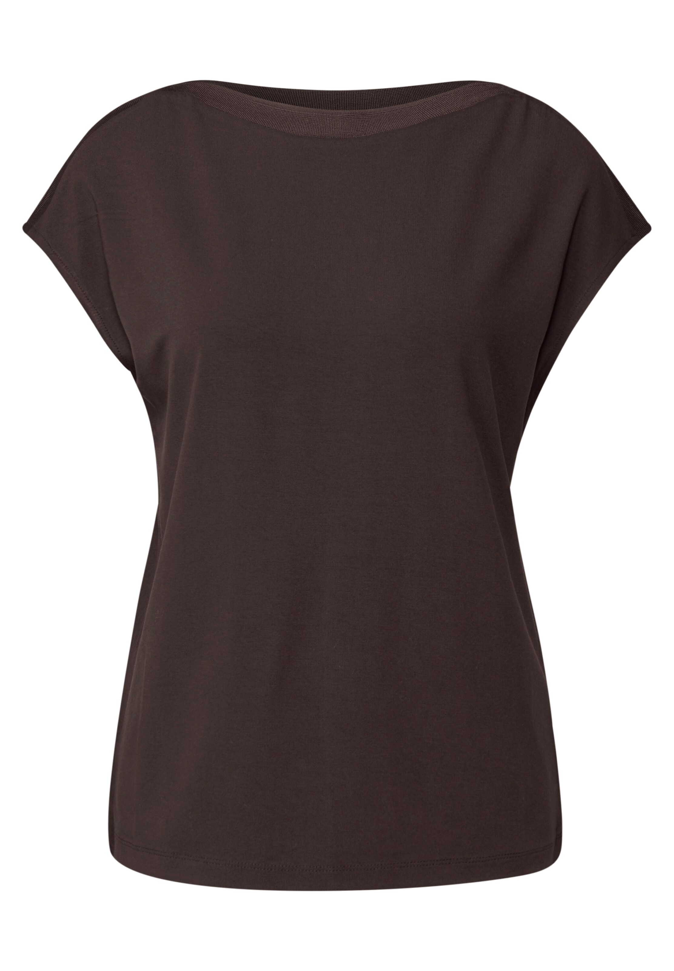 STREET ONE Shirt in Brown: front