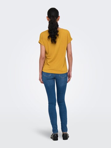 ONLY T-Shirt 'ONLMoster' in Gelb
