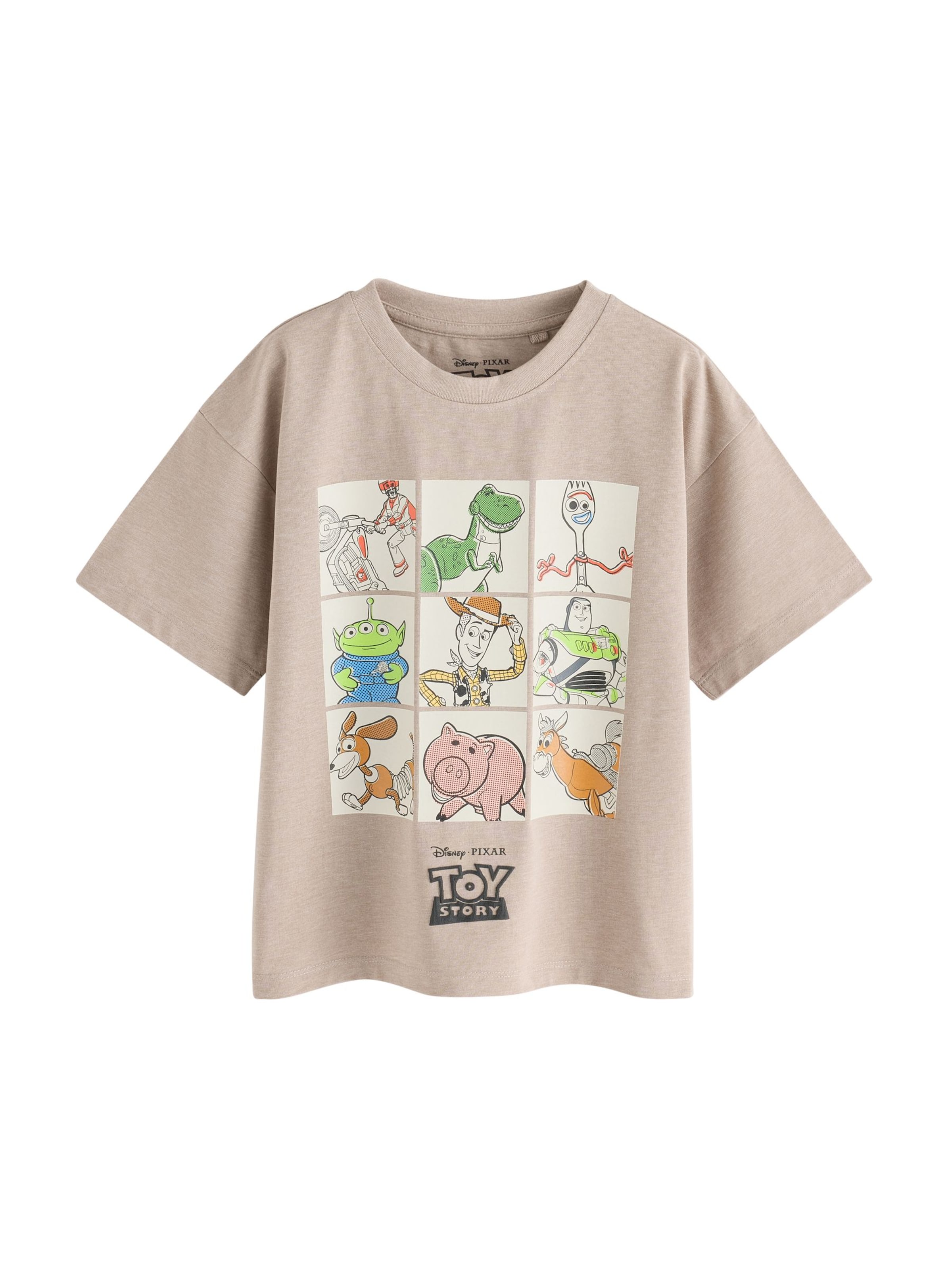 Next Shirt 'Toy Story' in Grijs: voorkant