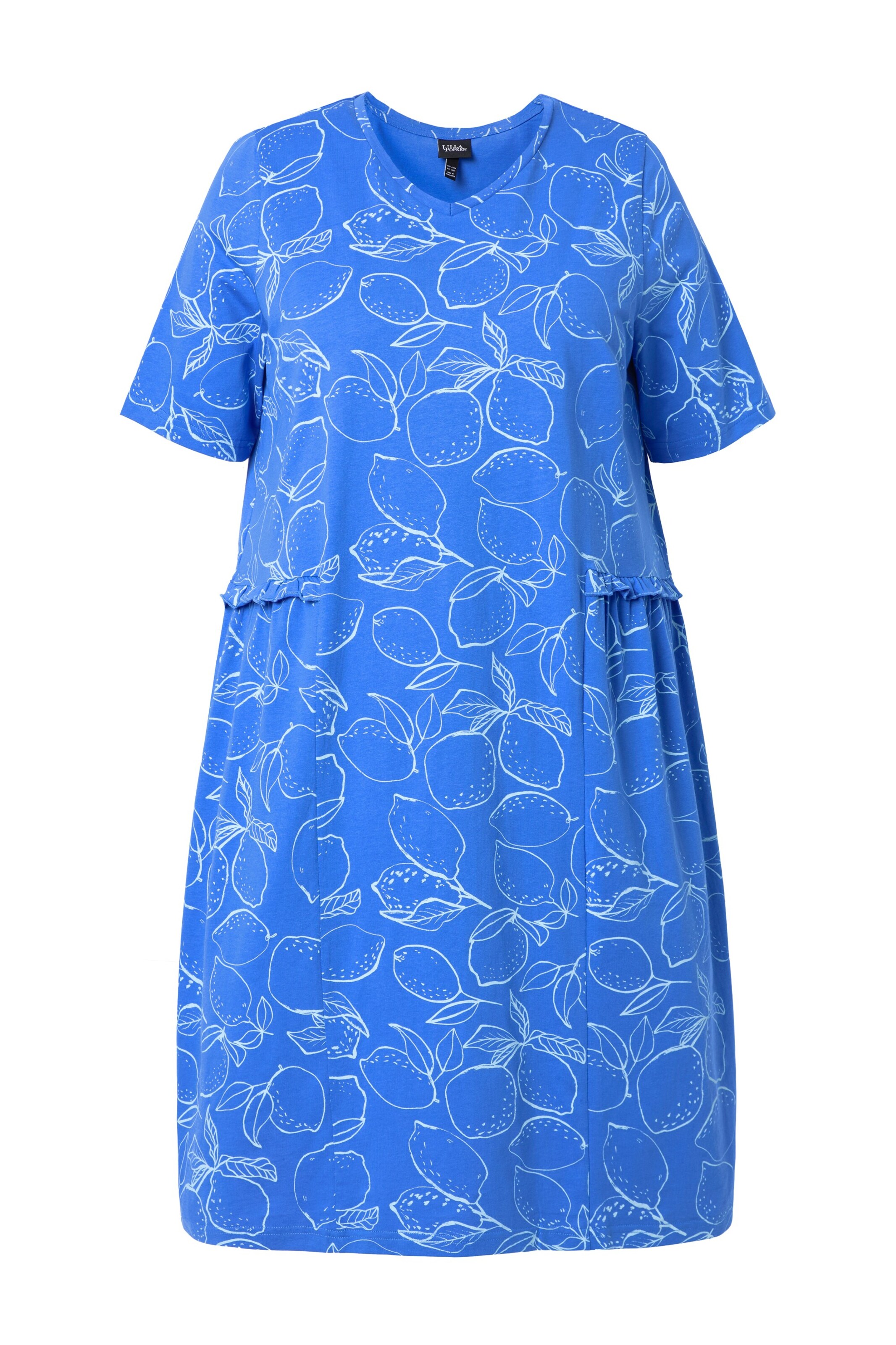 Ulla Popken Kleid in Blau: Vorderseite