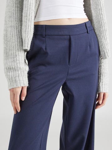 VILA Wide leg Pants 'Varone' in Blue