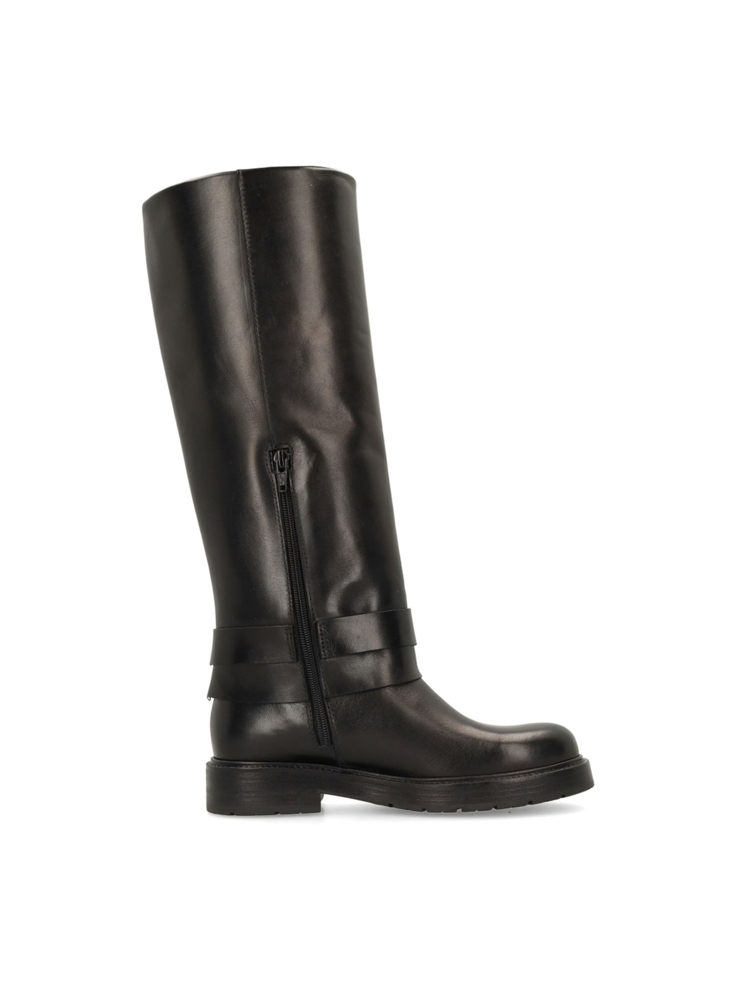 MANFIELD Stiefel in Schwarz