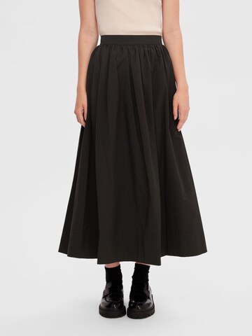 SELECTED FEMME Skirt in Black: front