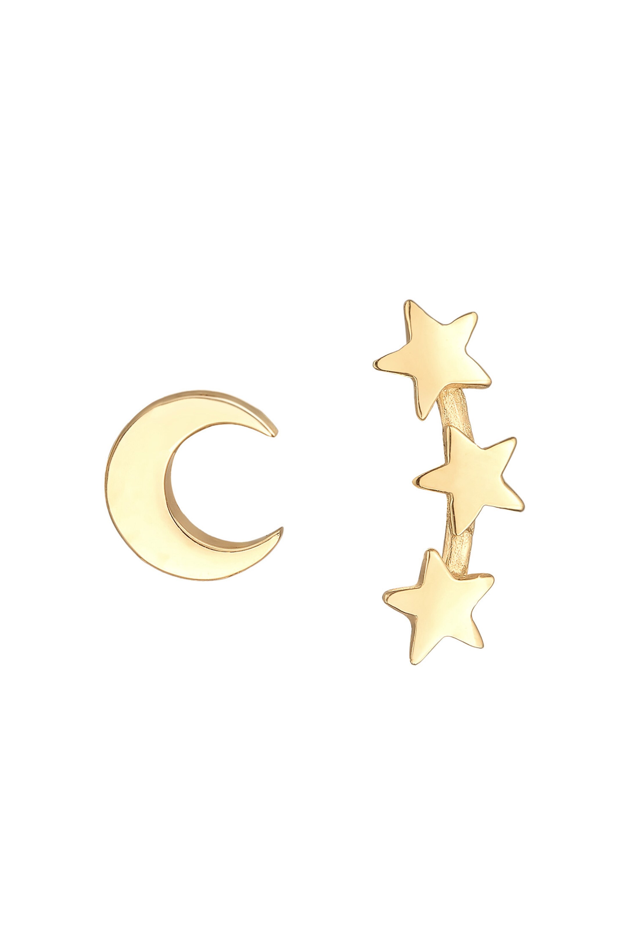 ELLI Oorbellen 'Astro' in Goud: voorkant