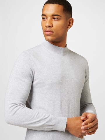 BURTON MENSWEAR LONDON Sweter w kolorze szary