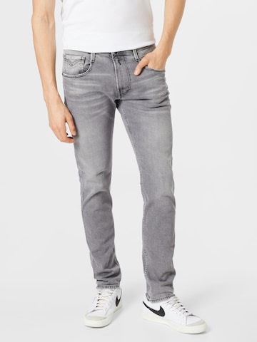 REPLAY Jeans 'ANBASS' in Grau: front
