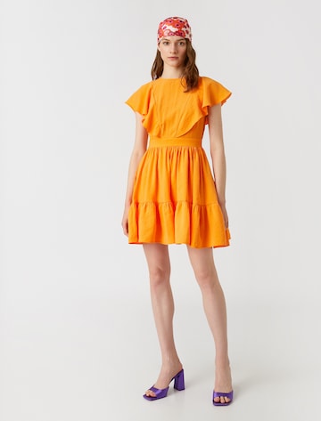Koton Kleid in Orange
