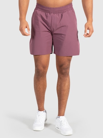 Regular Pantalon de sport 'Sydney' Smilodox en violet : devant