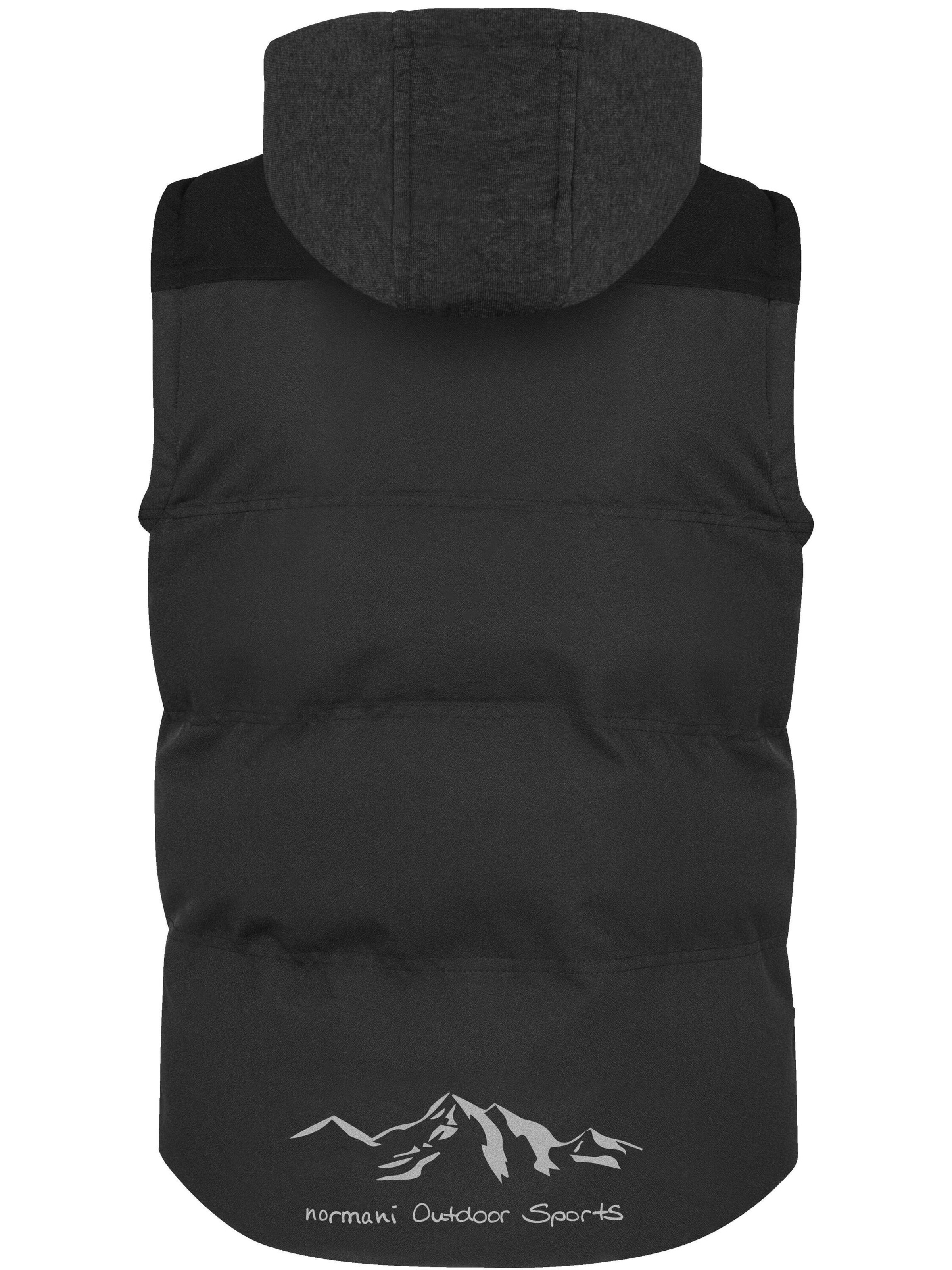 Gilet de sport 'Skien' normani en noir