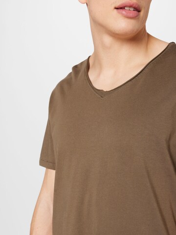 Only & Sons T-Shirt 'LAGO' in Braun