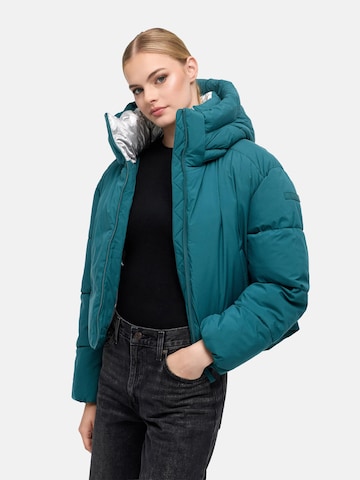 MARIKOO Winterjas 'Zilvaa 16' in Groen