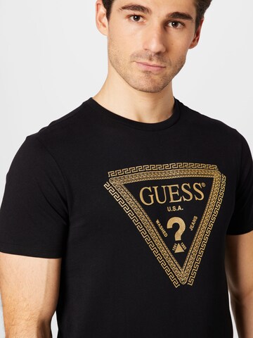 GUESS - Camiseta en negro