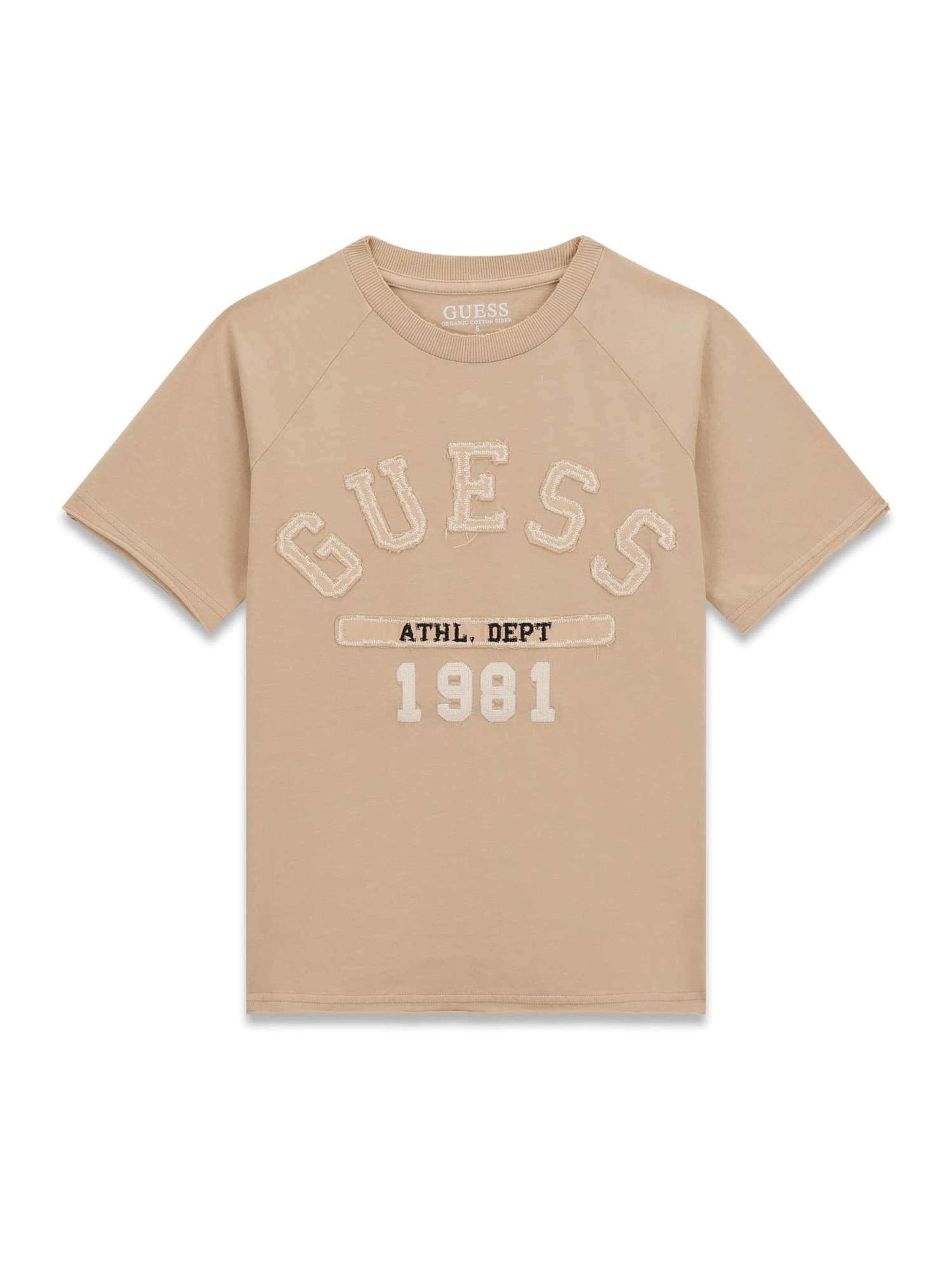 GUESS Shirt in Beige: front