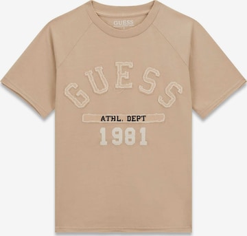 GUESS Shirt in Beige: front